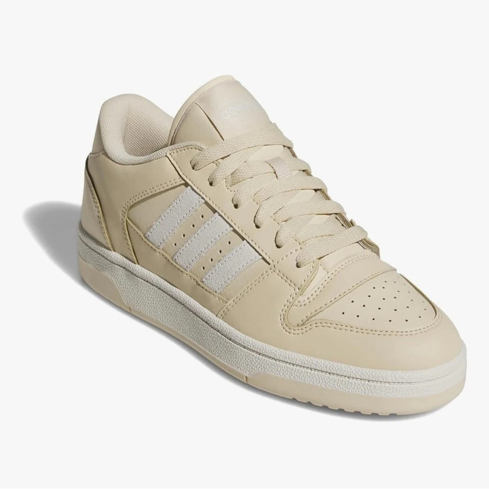 🆕 adidas Break Start Low Sneakers Women’s 5.5 Cream White Basketball Shoes NEW